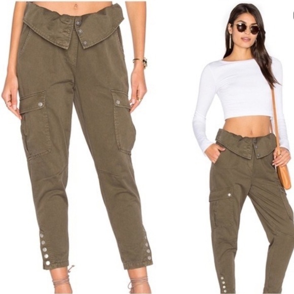 cinq a sept Pants - Cinq a Sept | Noah Fold Over Waistband Cargo Pants